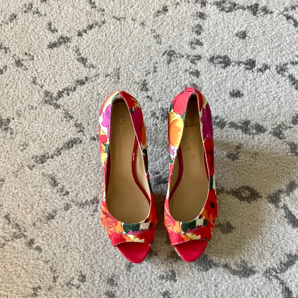 Floral heels